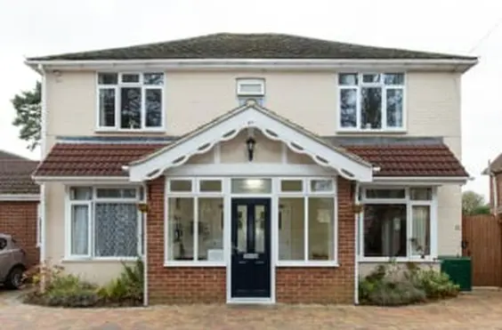 Valley Lodge Care Home - outside view of care home